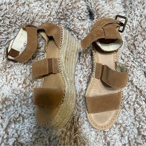 Soludos Palma Suede Espadrille Platform Sandals​​​